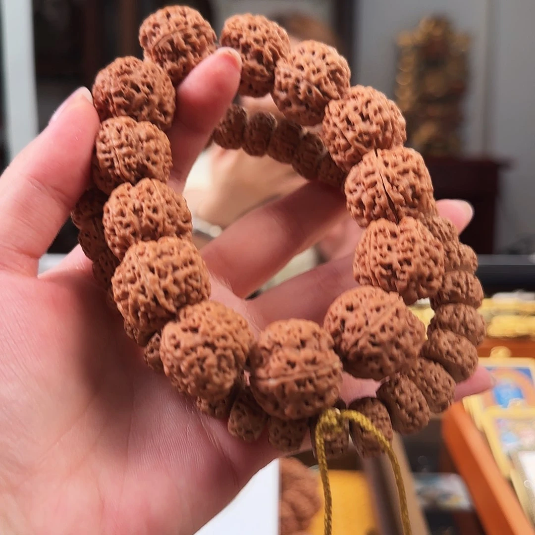 独***身柏香籽/百香籽吊坠22-23蜂窝满肉