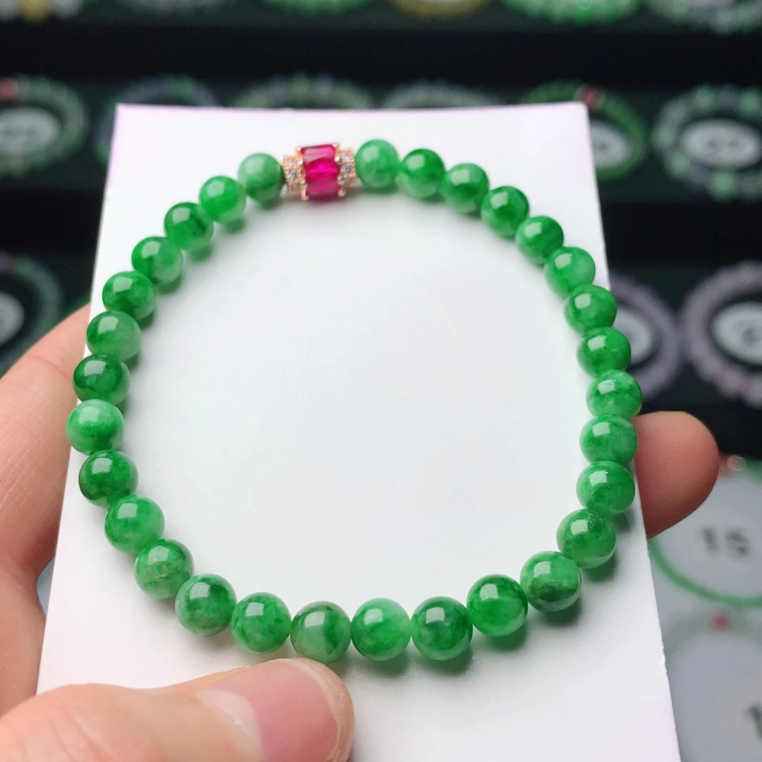 翡翠未镶嵌手链翡翠