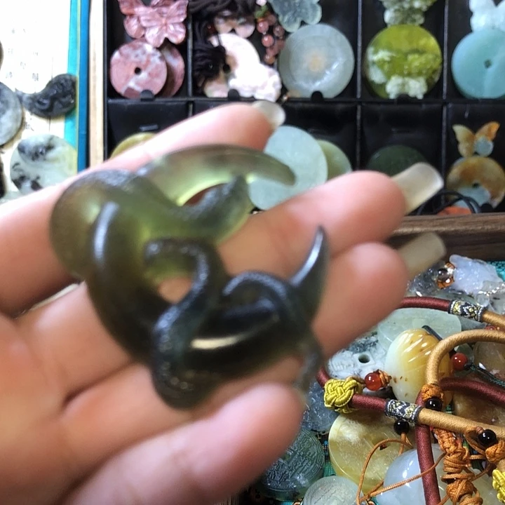 未镶嵌岫玉岫玉挂件