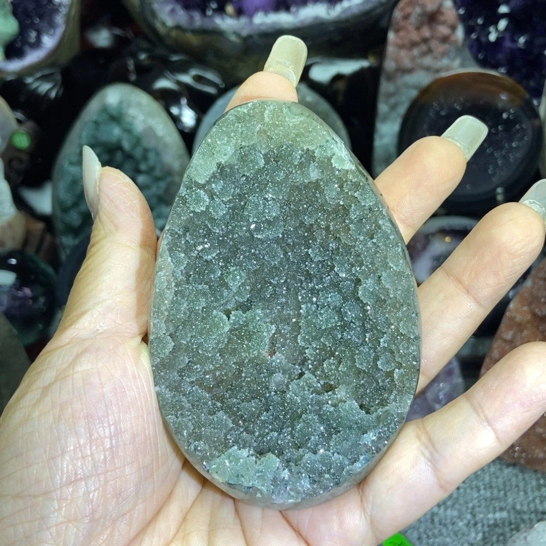 摆件紫晶未镶嵌水晶