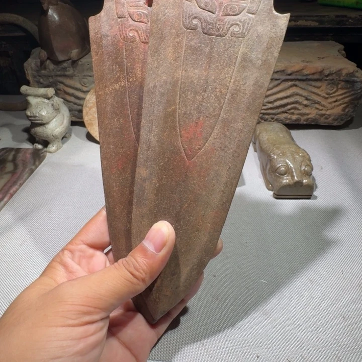 依***古和田玉（糖玉）未镶嵌挂件