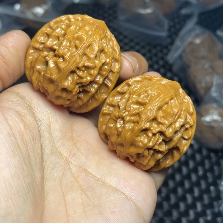 把件文玩核桃39野狼