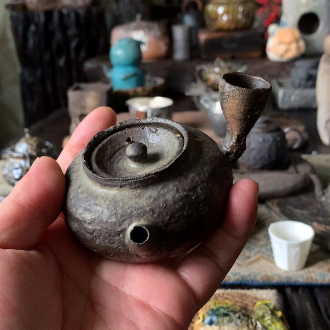 杯手工制作柴烧茶具