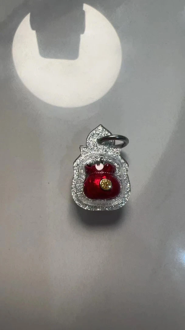 非金属亚克力吊坠 【欣易珠宝】乾坤米袋子 吊坠