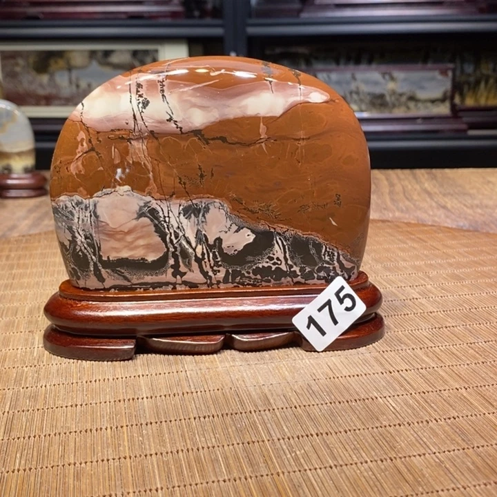 品***人香榧木广西柳州国画石