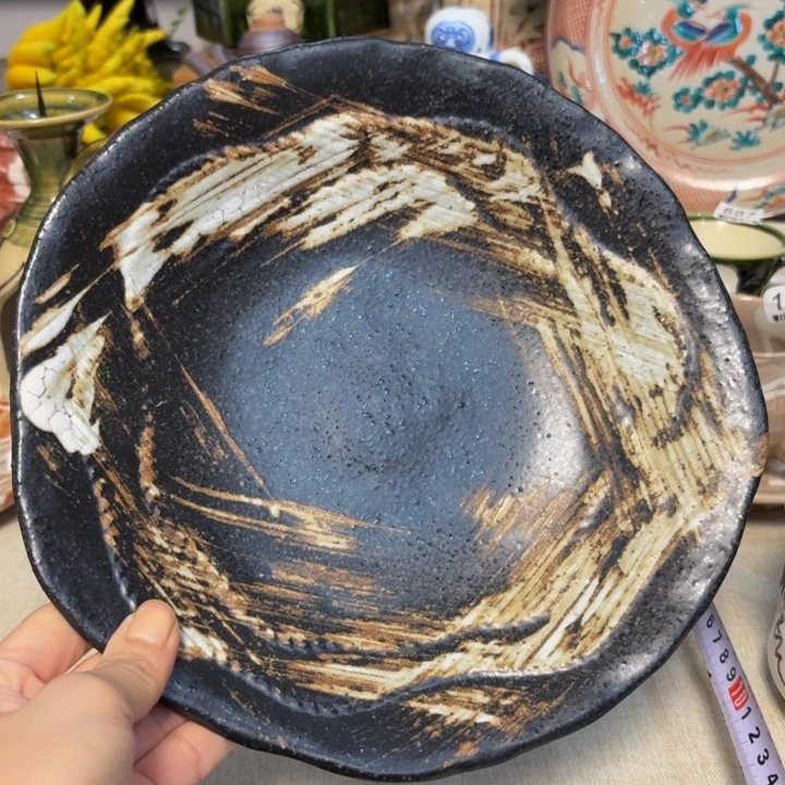 陶泥一个盘子好看的