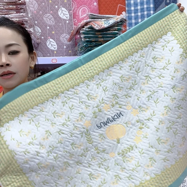 棉绿色小南瓜纯棉