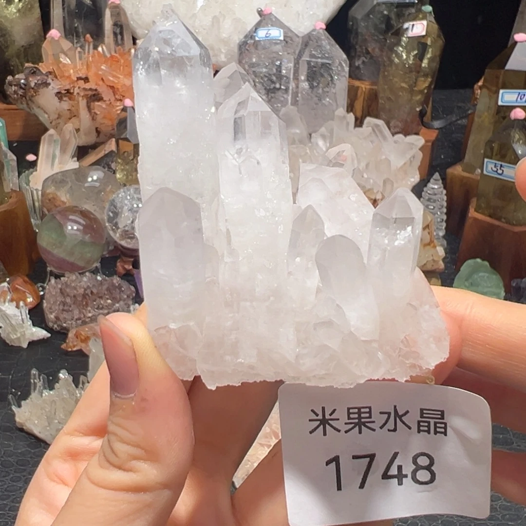 水晶未镶嵌珠宝半成品