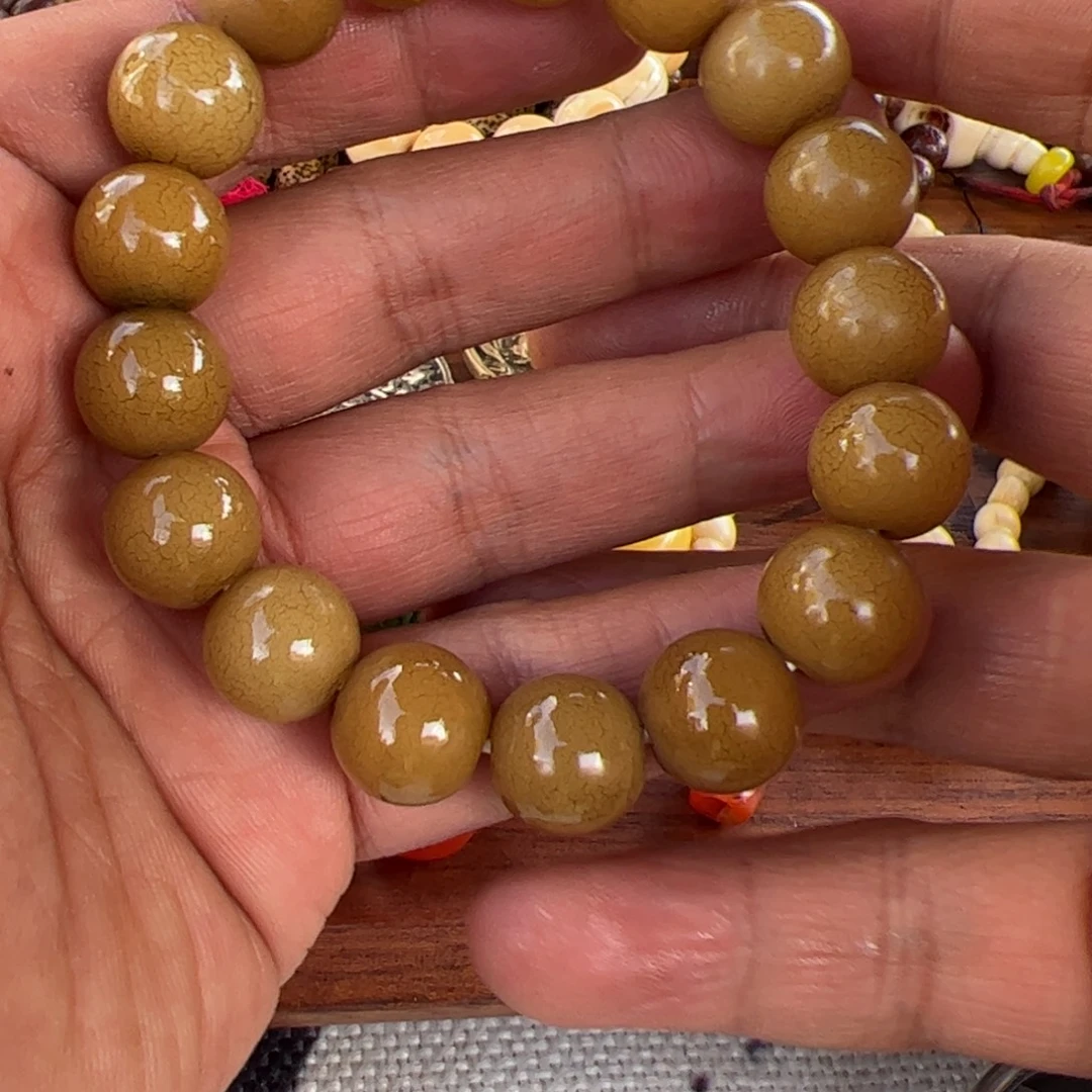 菩提根/象牙果吊坠菩提单圈