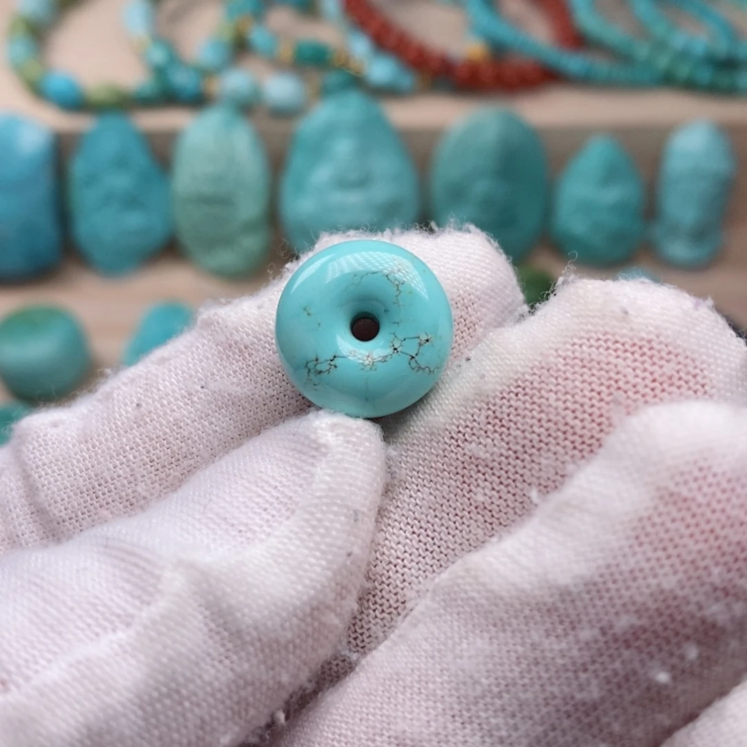 绿松石挂件未镶嵌