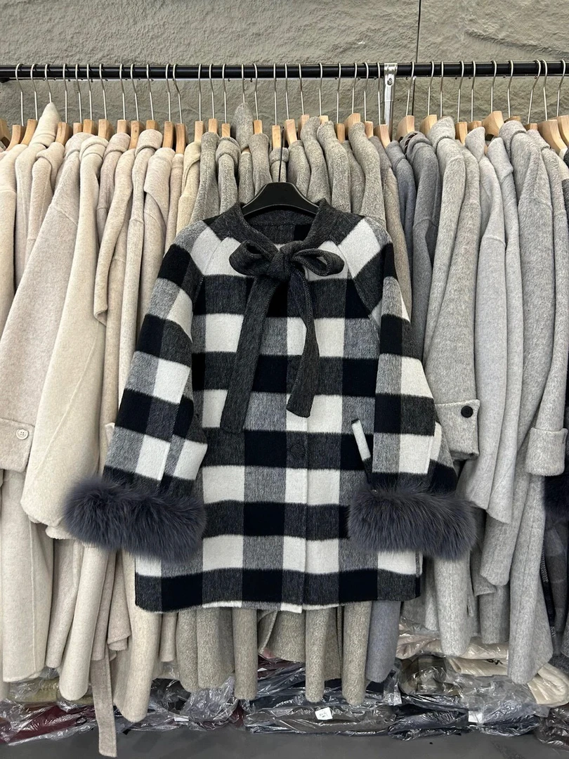 LEMON 【圣彼得堡】羊毛大衣百搭气质网红秋冬洋气大衣新年