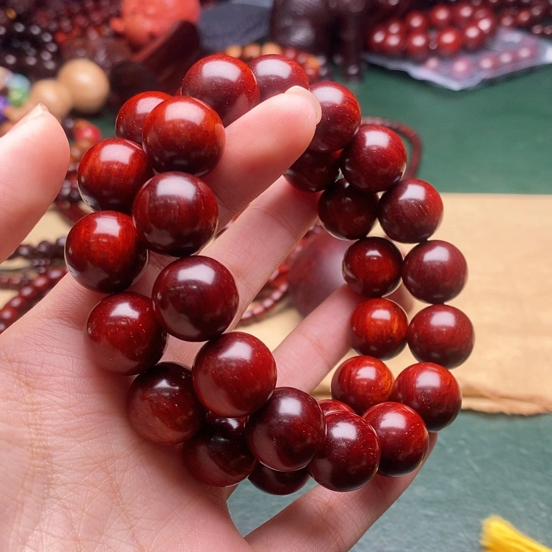 杰***罗手串/手链小叶紫檀1.5两条