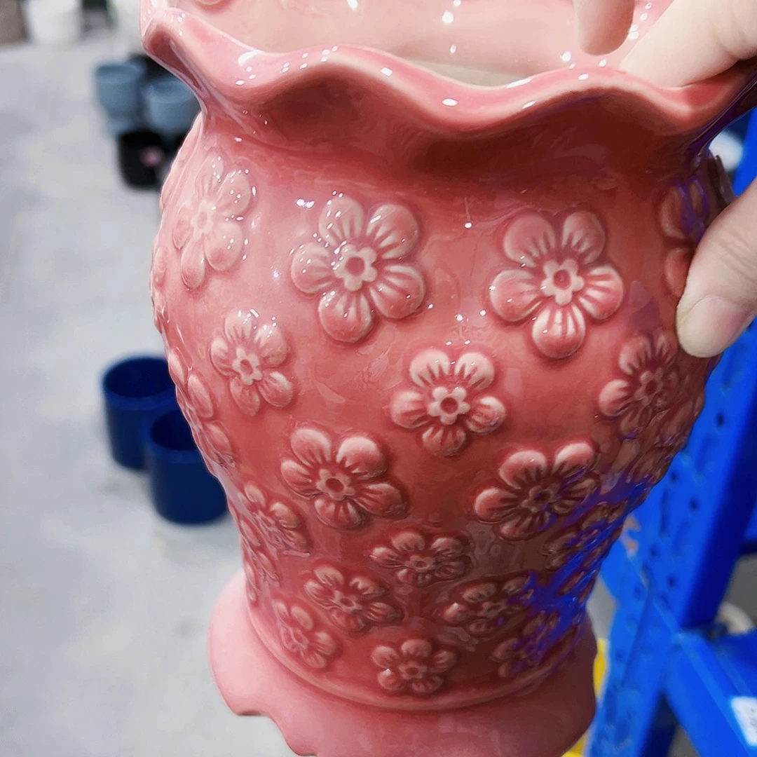 外贸尾单陶瓷花盆凑单10米包邮