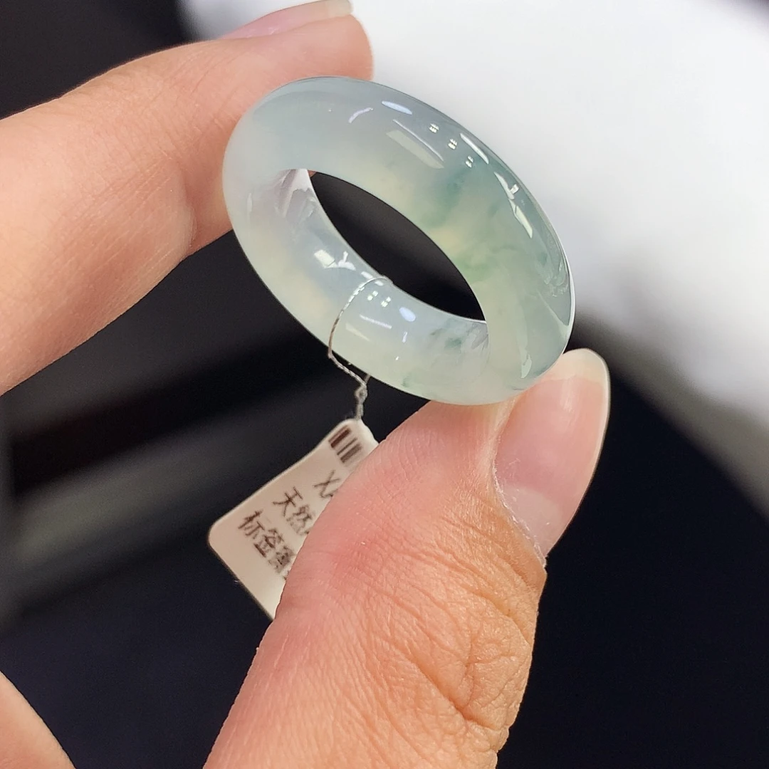 翡翠未镶嵌戒指15号