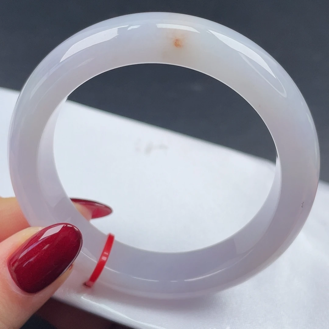 翡翠未镶嵌手镯53圈口