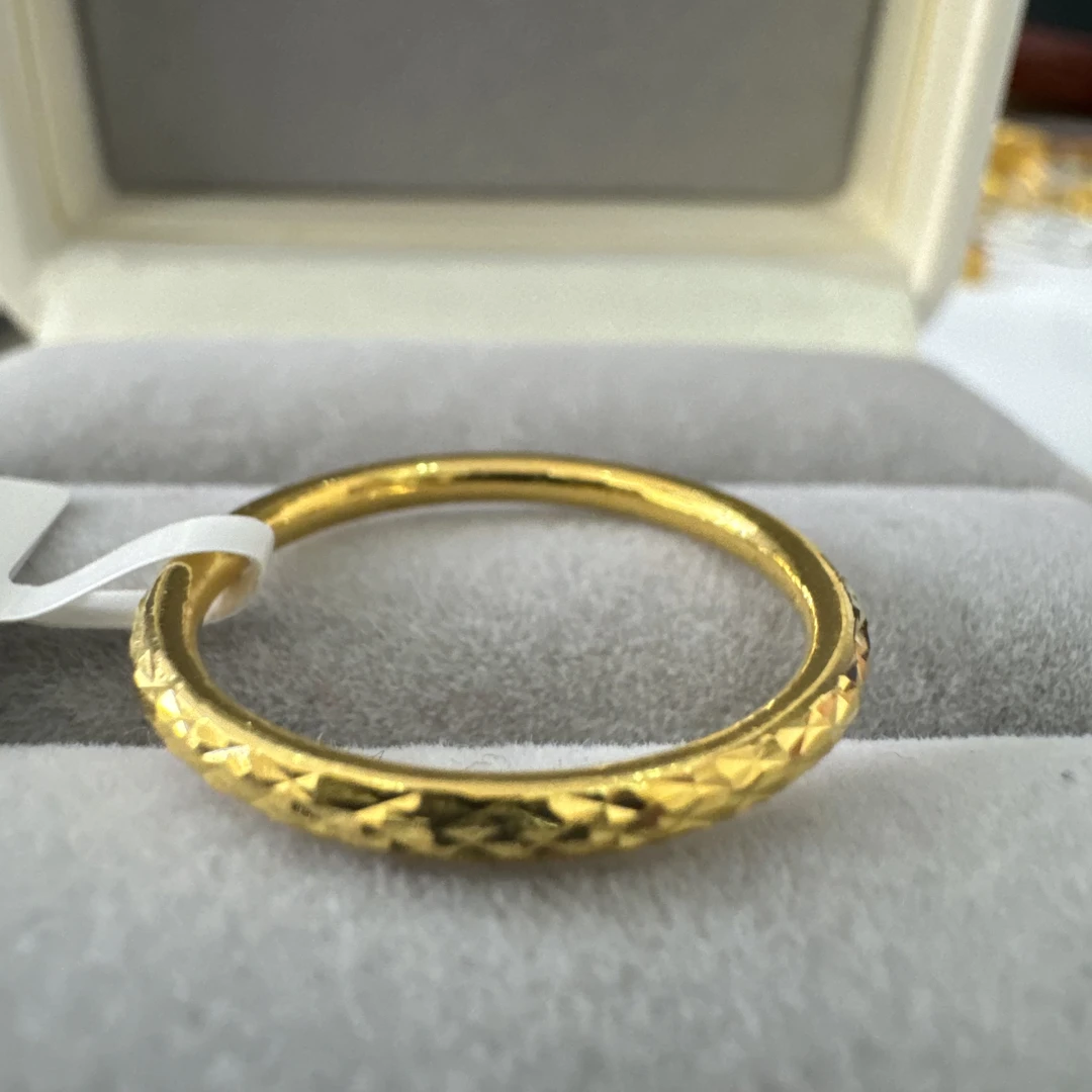 【夏夏专享】足金999饰品 时尚戒指 1.90 GP