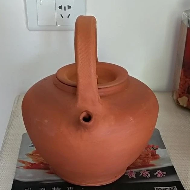 手工复古土窑柴烧粗陶大容量泡茶复古正宗耐高温砂锅家用茶壶陶瓷