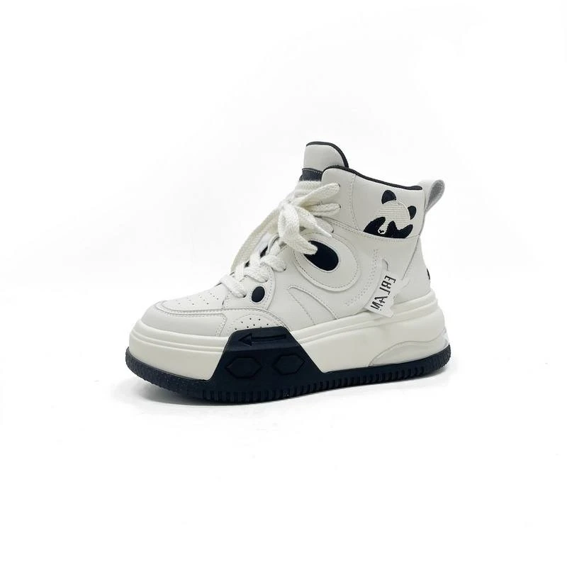 伊伴冬季厚底运动靴时尚复古秋冬B23561601