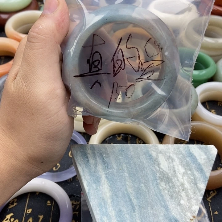 未镶嵌查罗石手镯（开口镯）