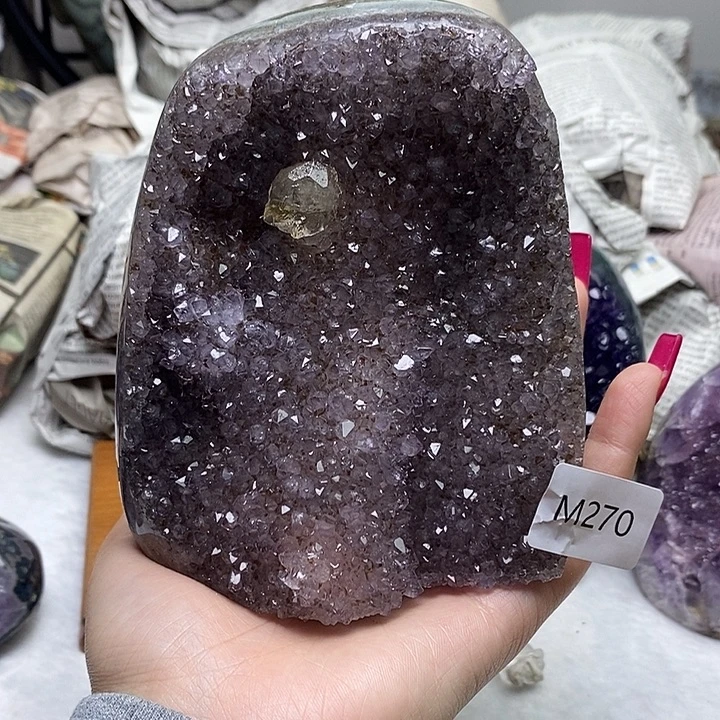 未镶嵌大型摆件（非配饰）紫晶