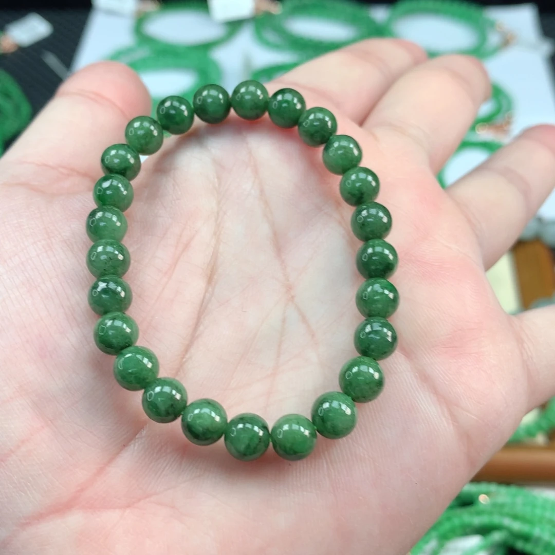 翡翠手链未镶嵌翡翠