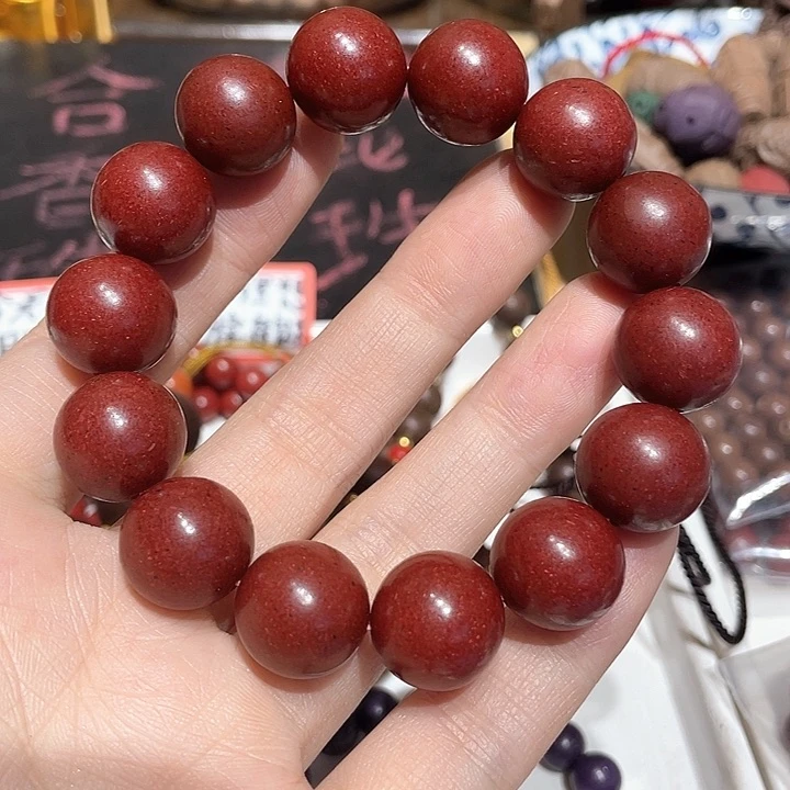 泥塑合香珠红麝1.5单圈