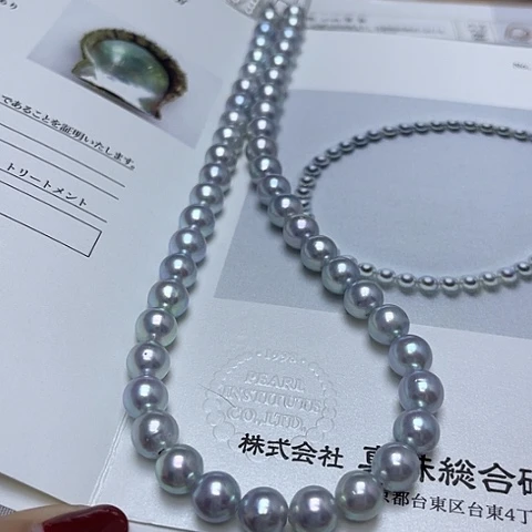 颈饰未镶嵌海水珍珠