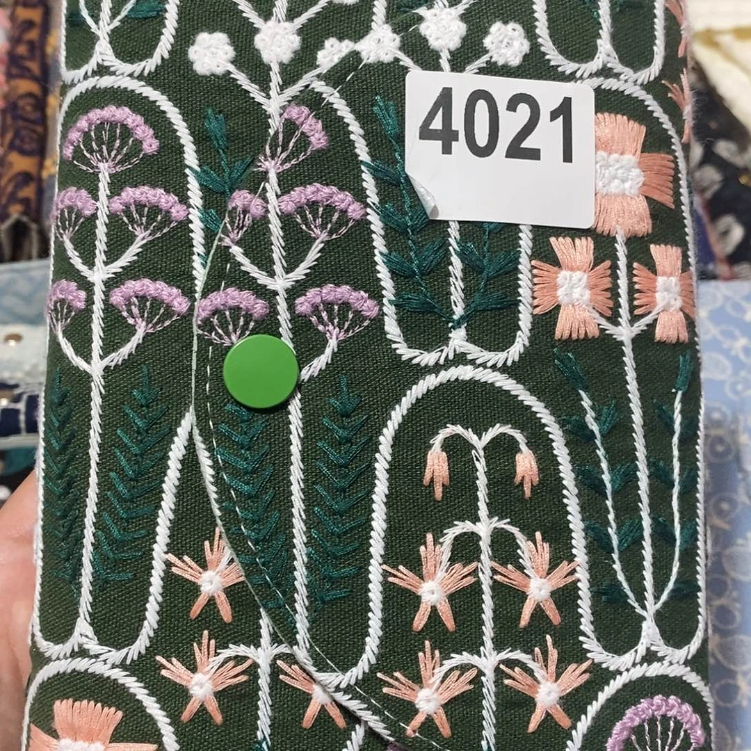 织绣奇葩A6三折活页送纸4021