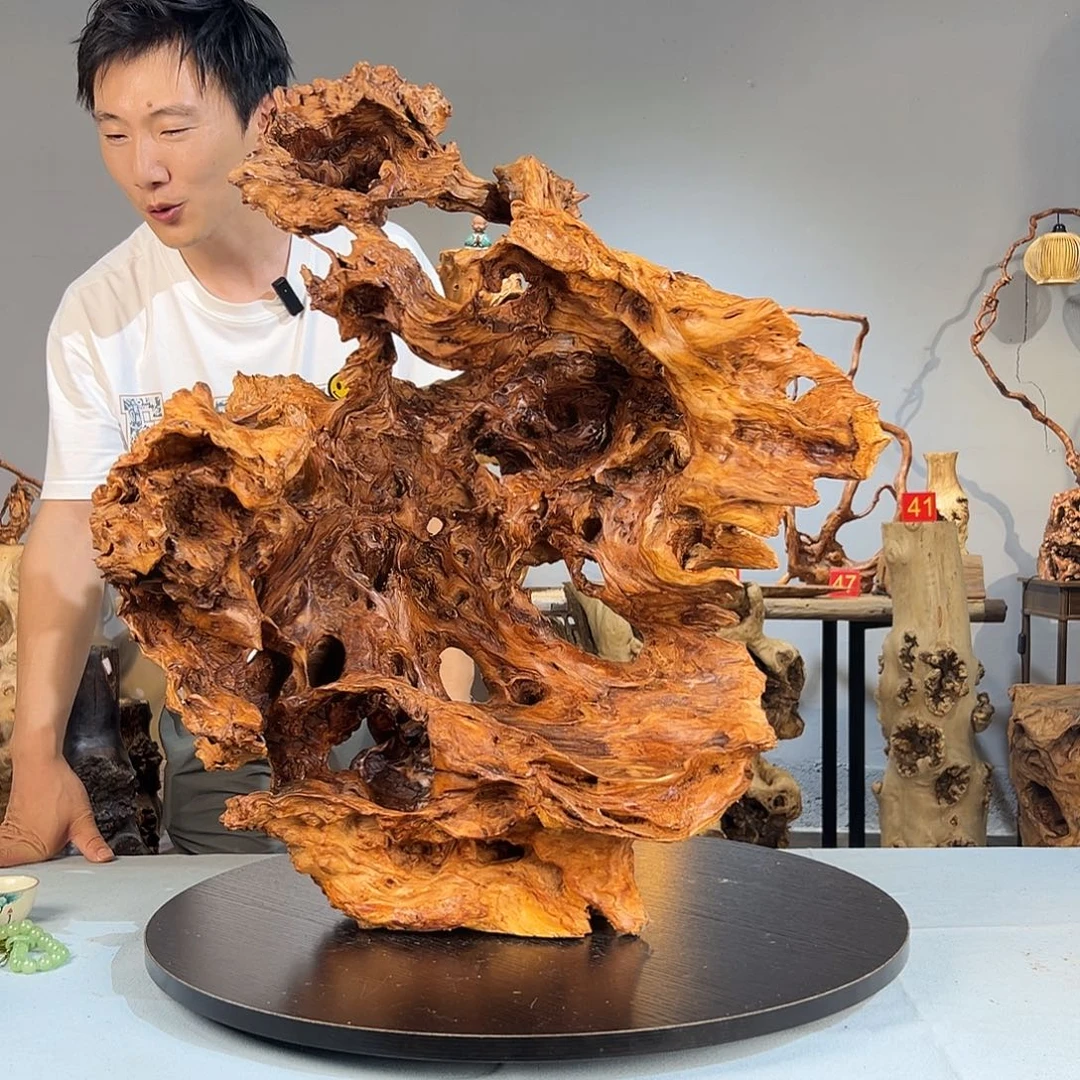 用***6香榧木皖南根雕111自然一体