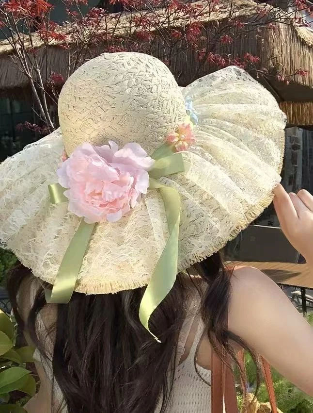 夏季出游防晒沙滩太阳帽遮阳帽合集