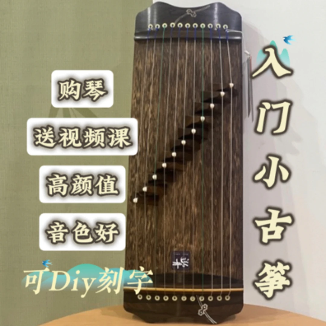 50cm小古筝，diy定制，入门学古筝