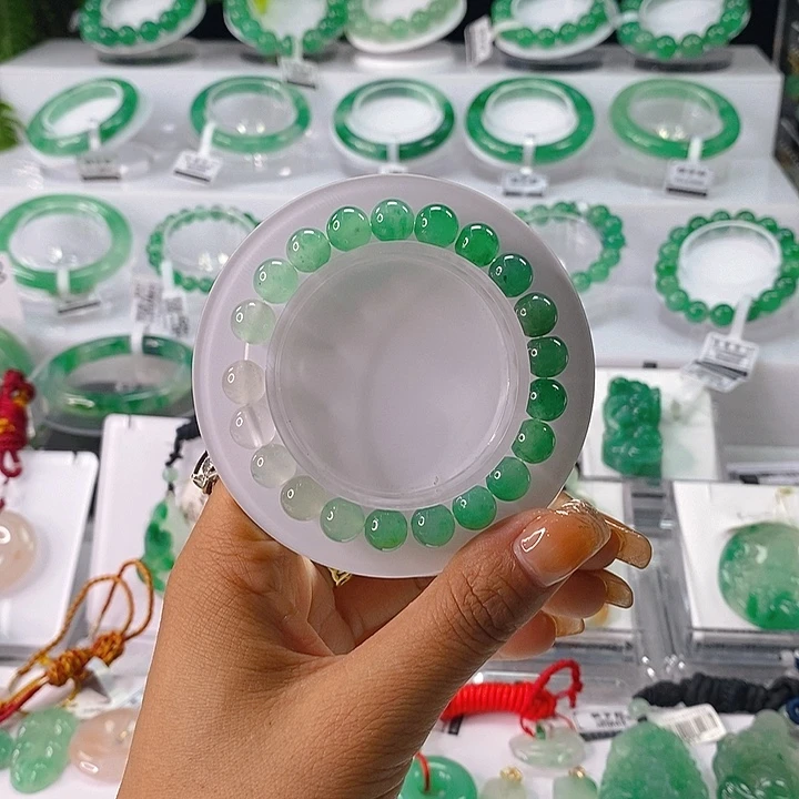 石英质玉手链未镶嵌