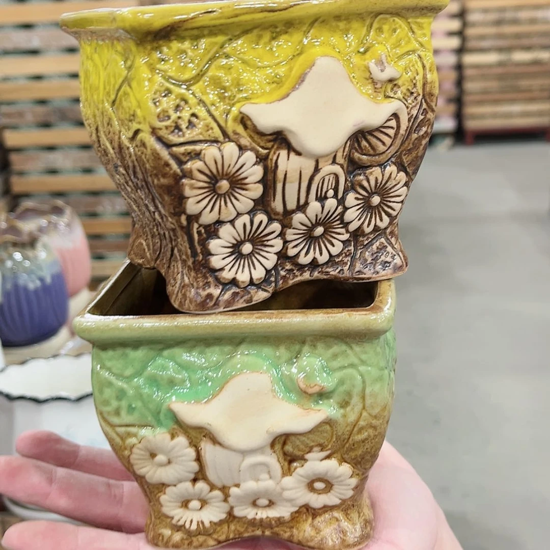 【闪购商品】陶瓷福利品凑满10元发货陶瓷花盆