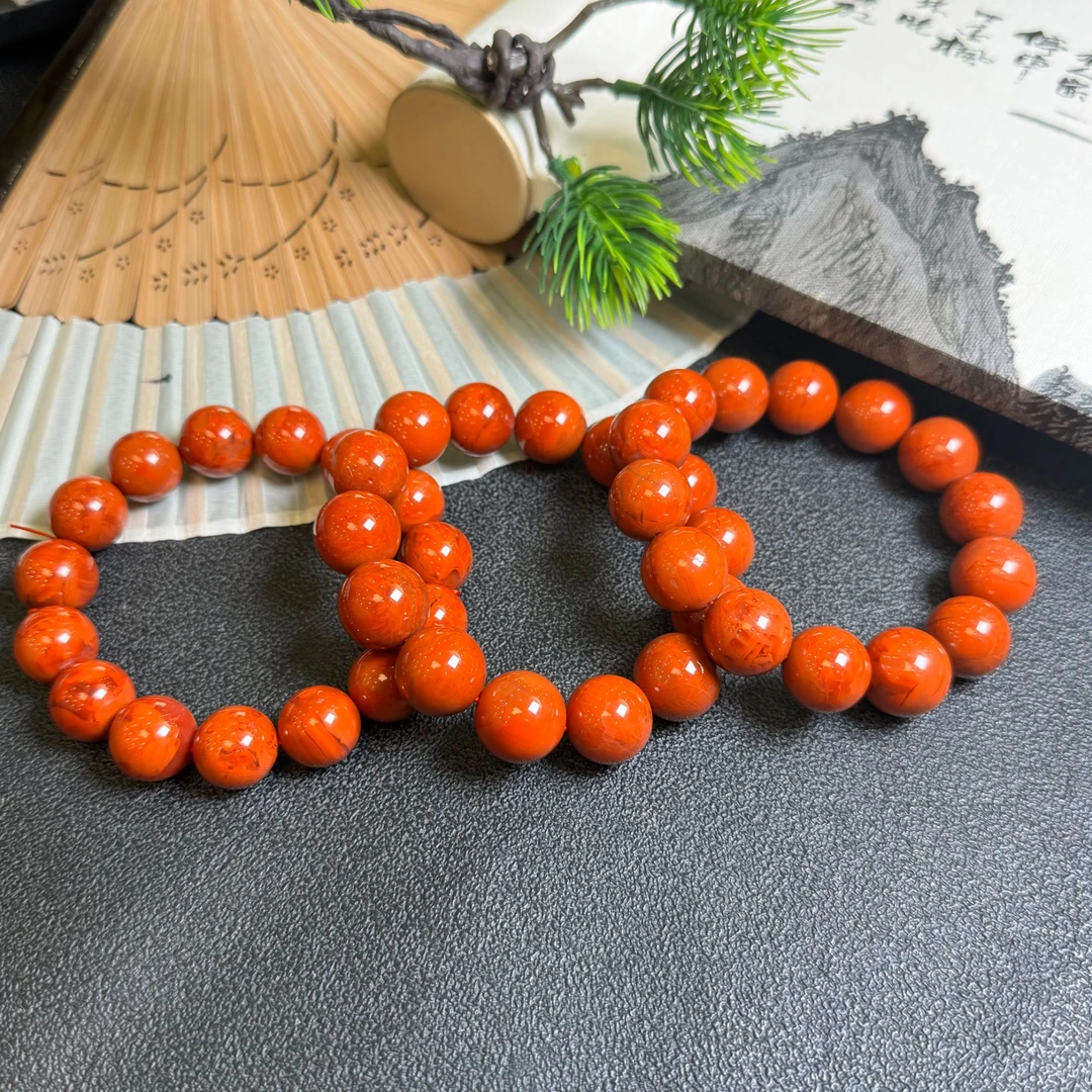 【豪哥鉴宝】ZZ0112-07南红手串多样性发一件