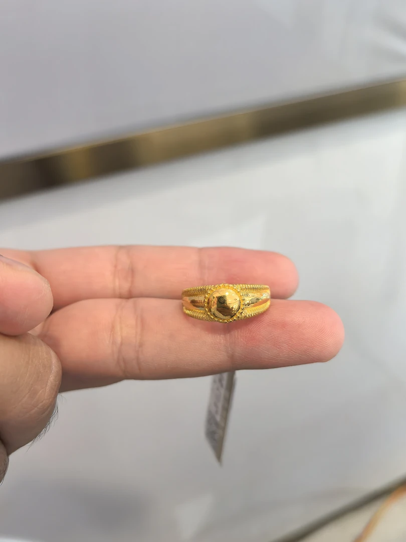 赛菲尔万足 足金999.9可调节圈口实心活口鸽子蛋