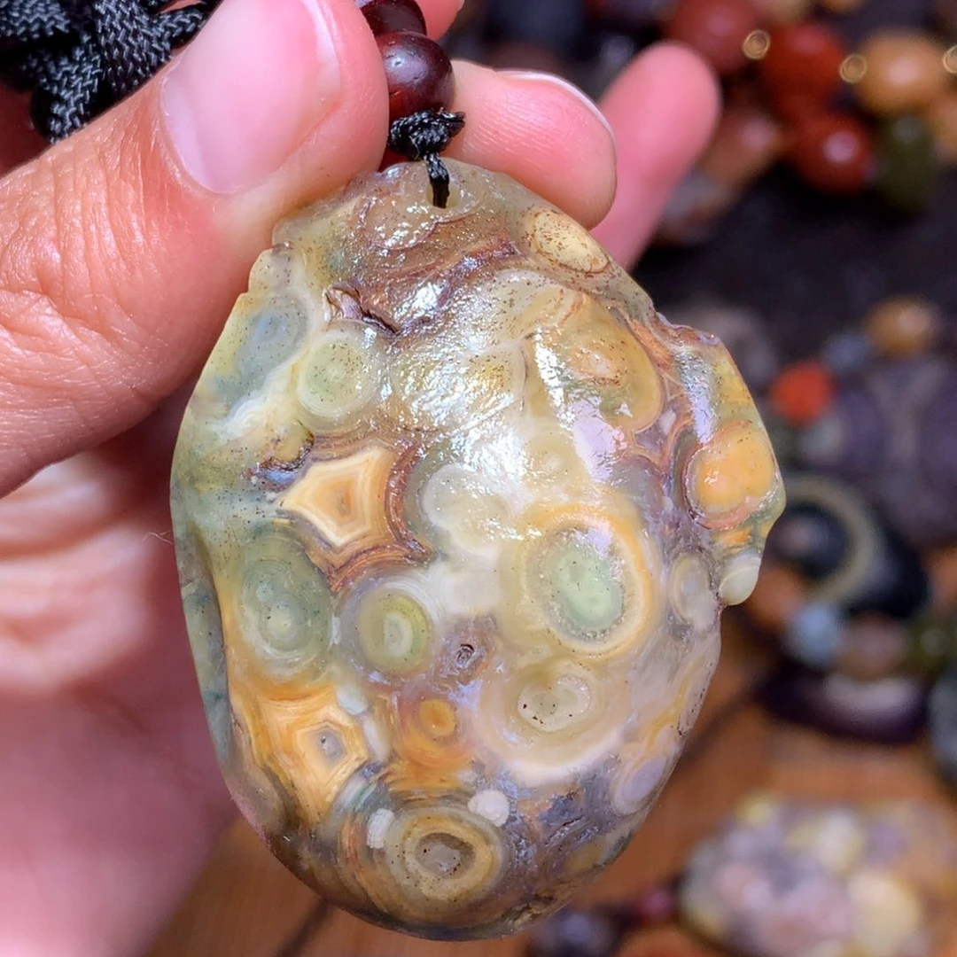 未镶嵌玛瑙/玉髓珠宝半成品