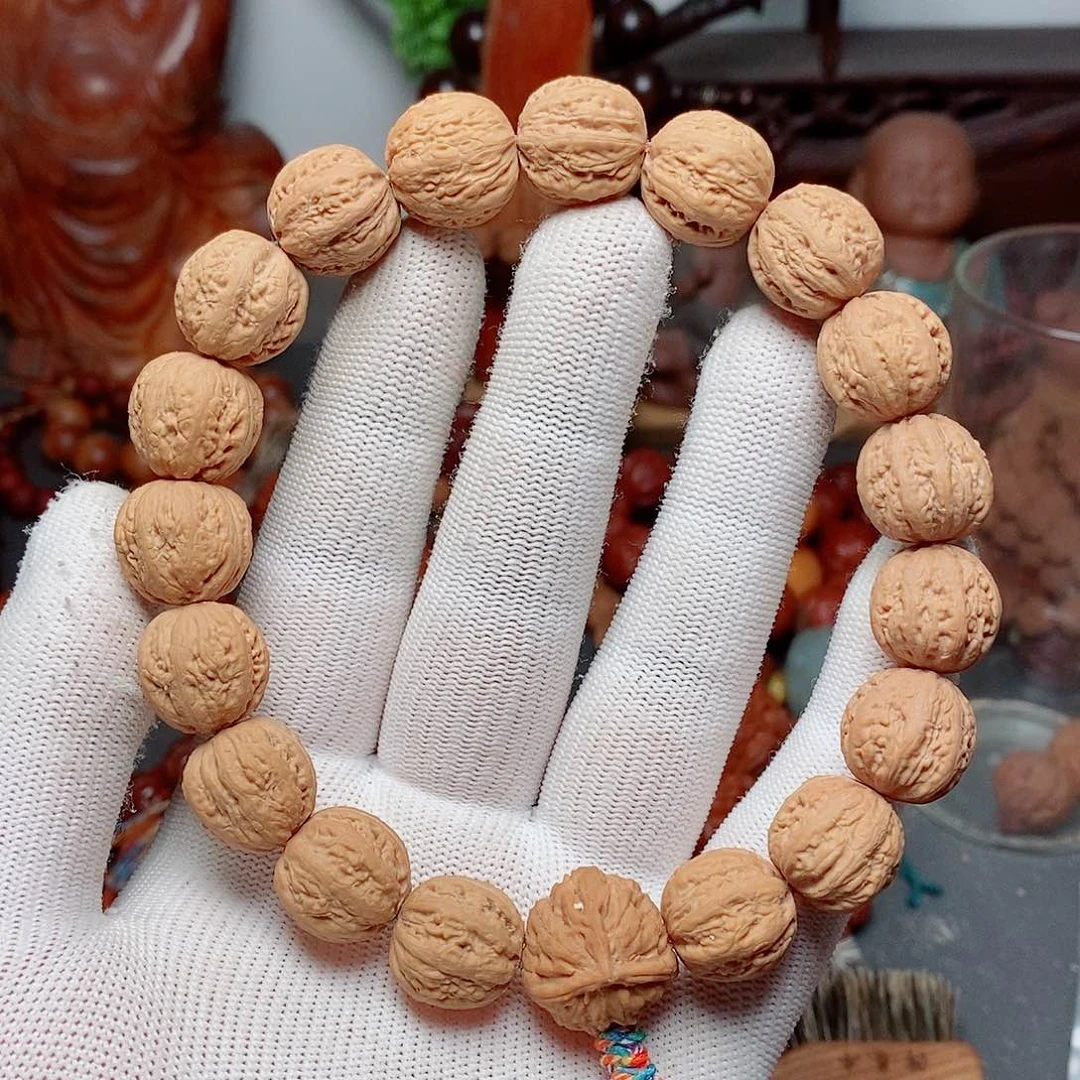 文玩核桃吊坠小16粗筋小麻花