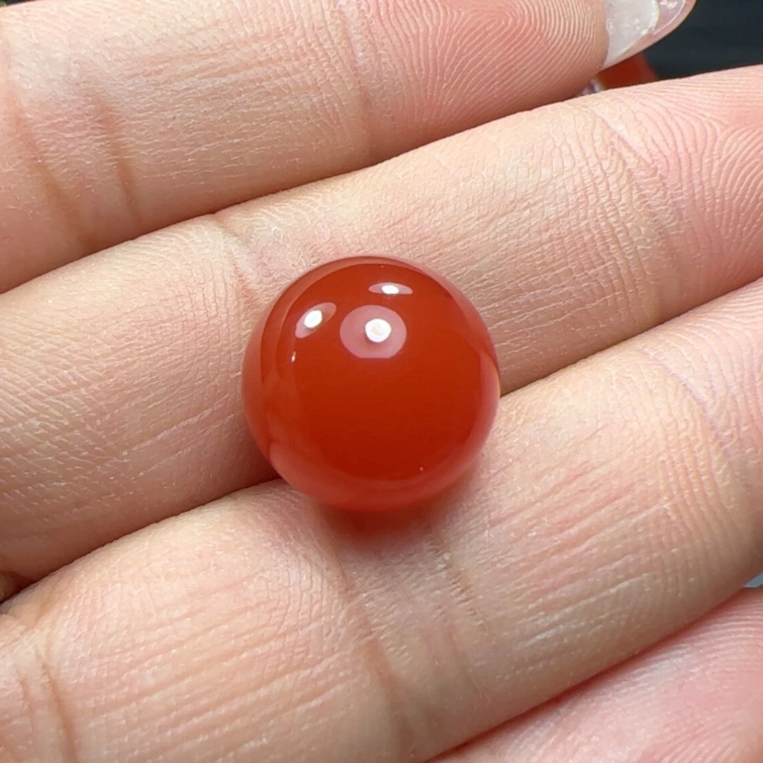 南红玛瑙珠子未镶嵌爱****孩