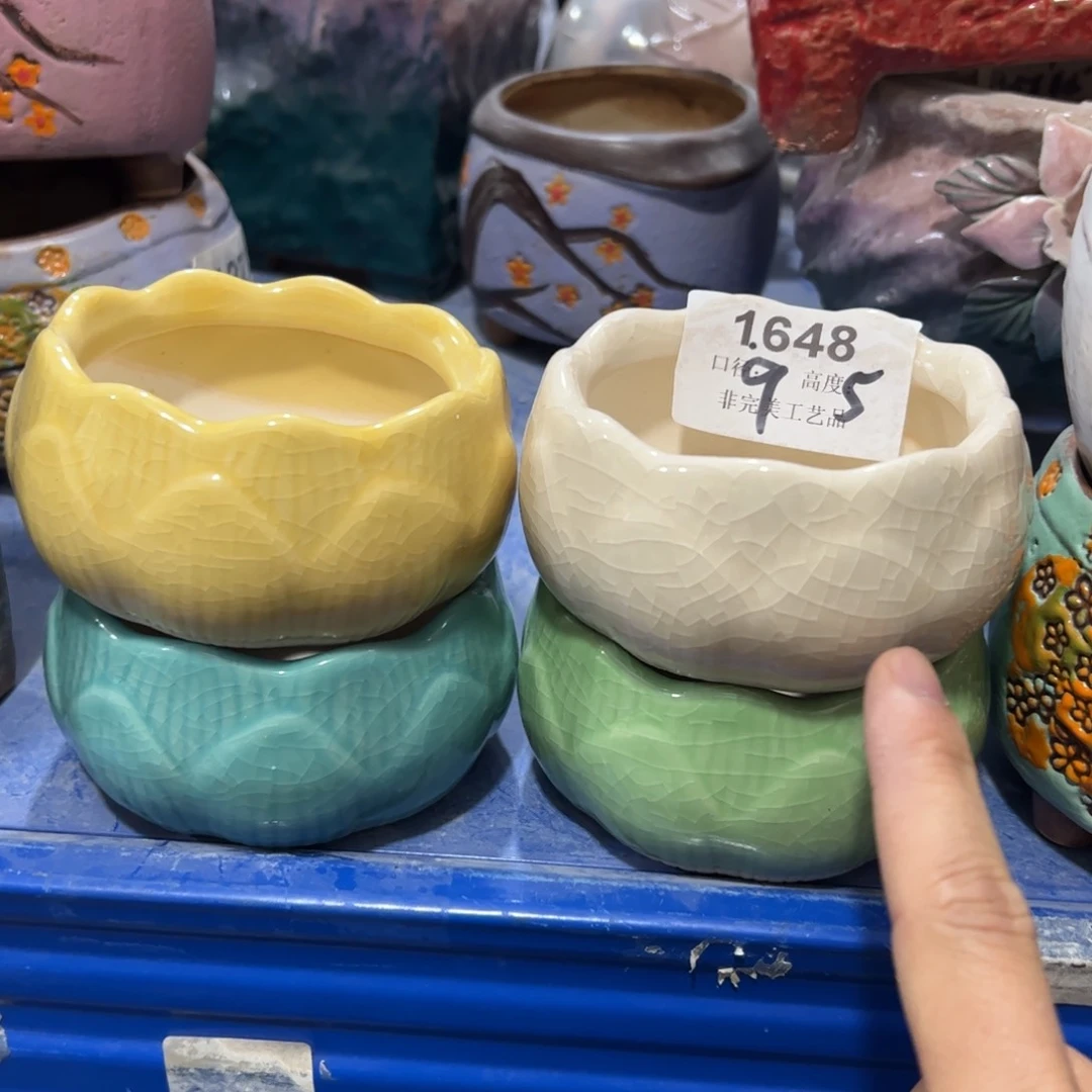 陶瓷陶瓷多肉花盆@@1648