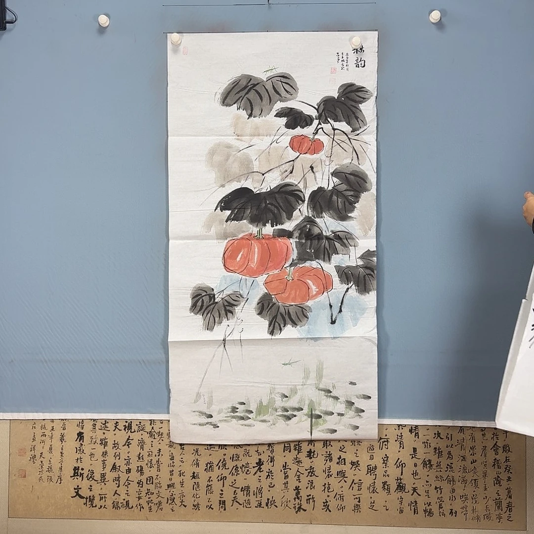 国画1294 牡丹一如你的青花