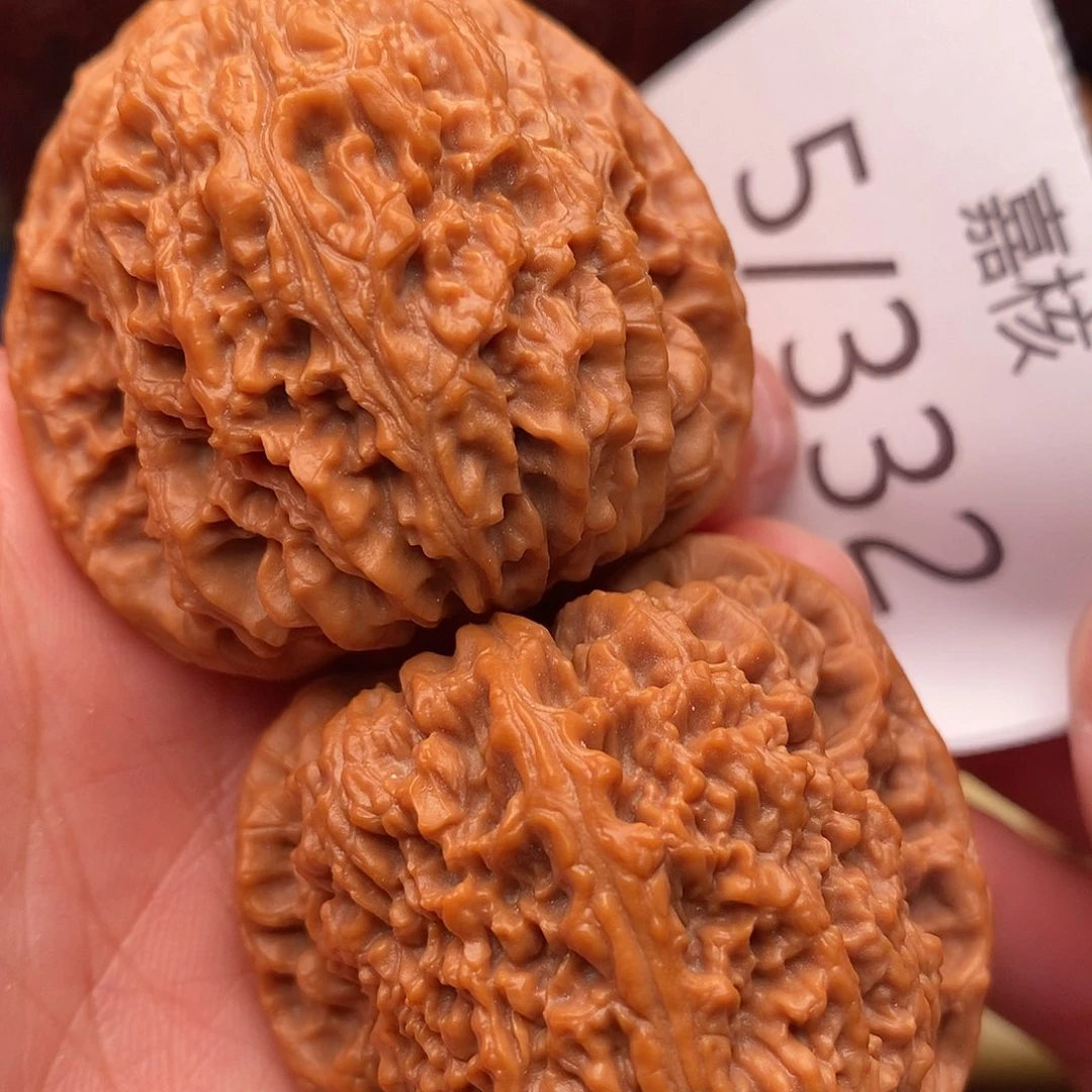 文玩核桃把件44南疆石