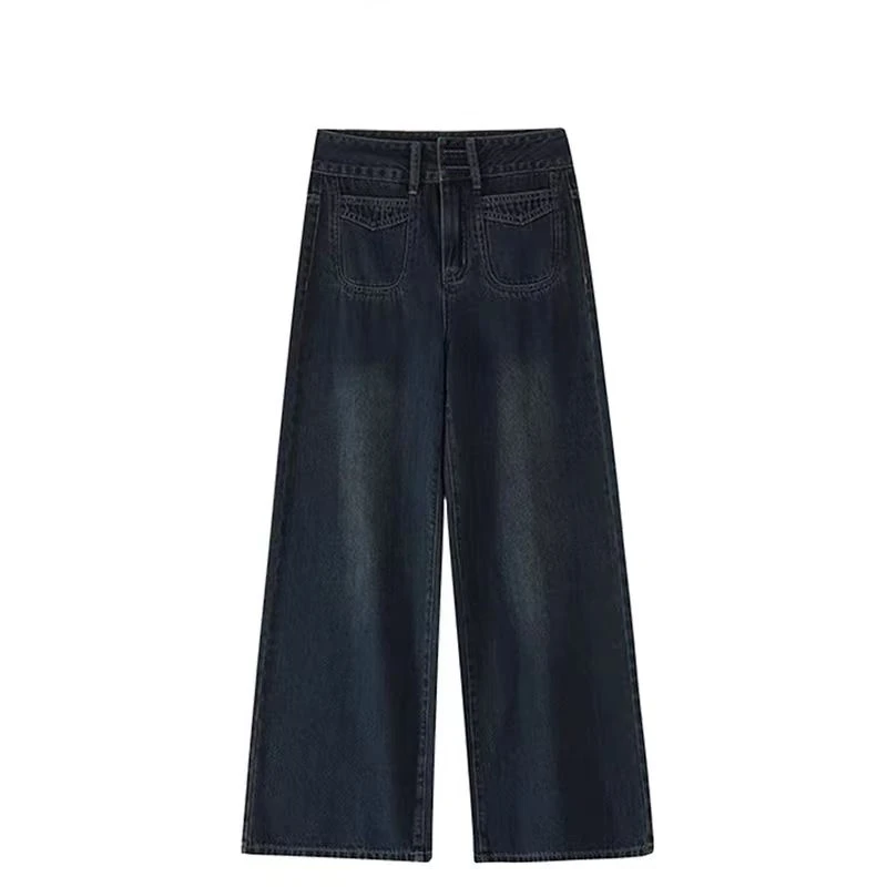 牛仔裤女裤A字裤裙加绒冬季【默认瑕疵】