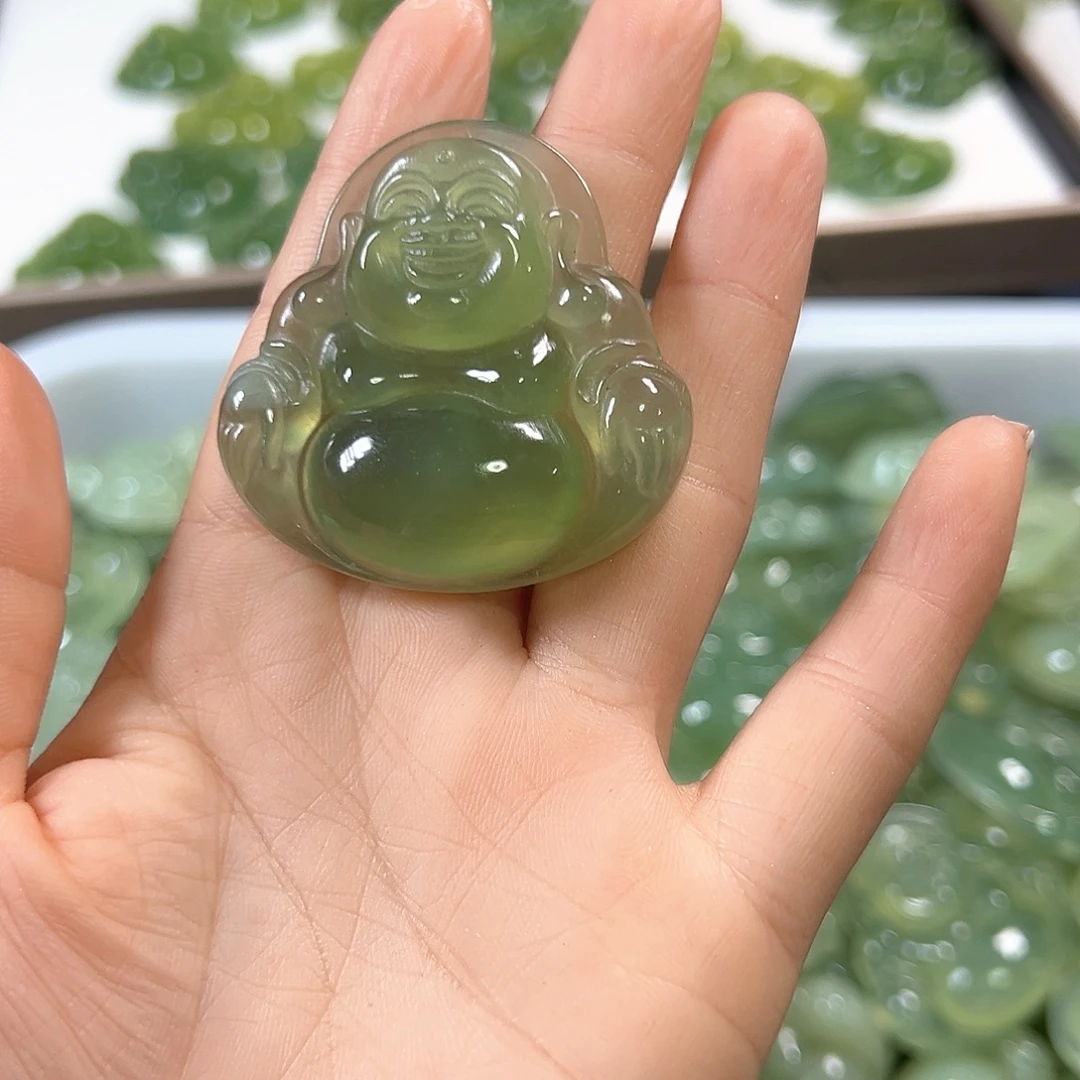 *****蛇纹石玉未镶嵌颈饰