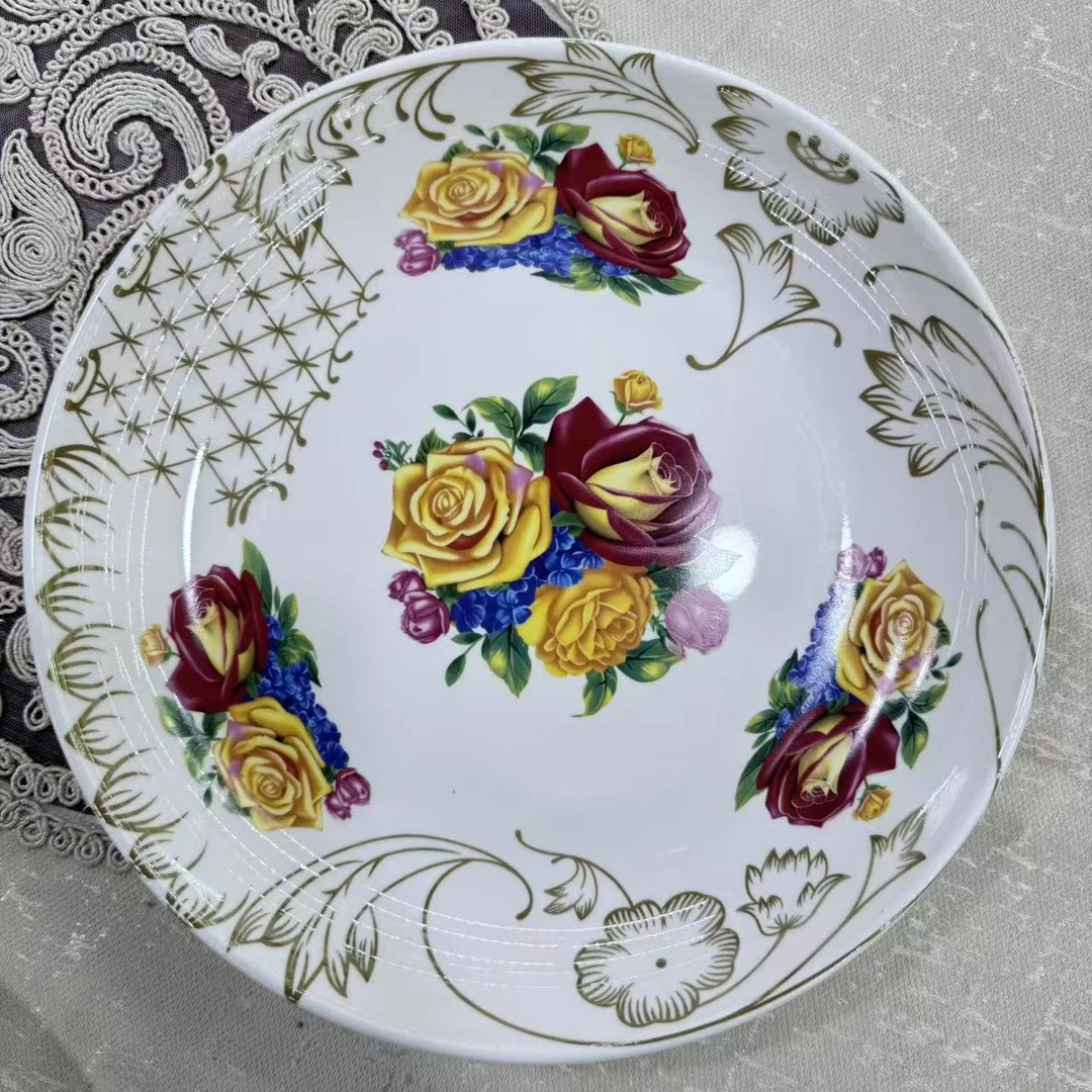 【新疆包邮】zhongpanji tahsa 2个 玫瑰花中盘鸡 10寸
