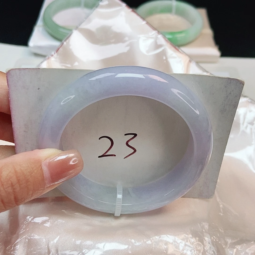 未镶嵌手镯翡翠 正圈53+