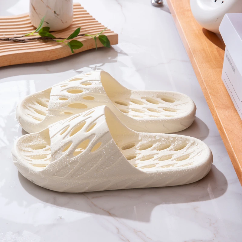 踩屎感凉拖鞋女士新款室内家居浴室防滑防臭厚底柔软舒适凉拖鞋男