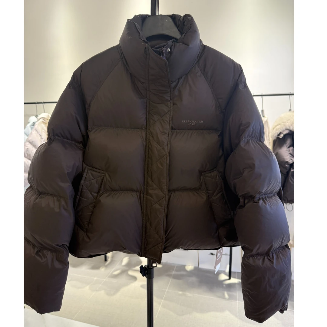 加绒加厚款短款合格品厚款连帽女士加厚黑色秋冬时尚