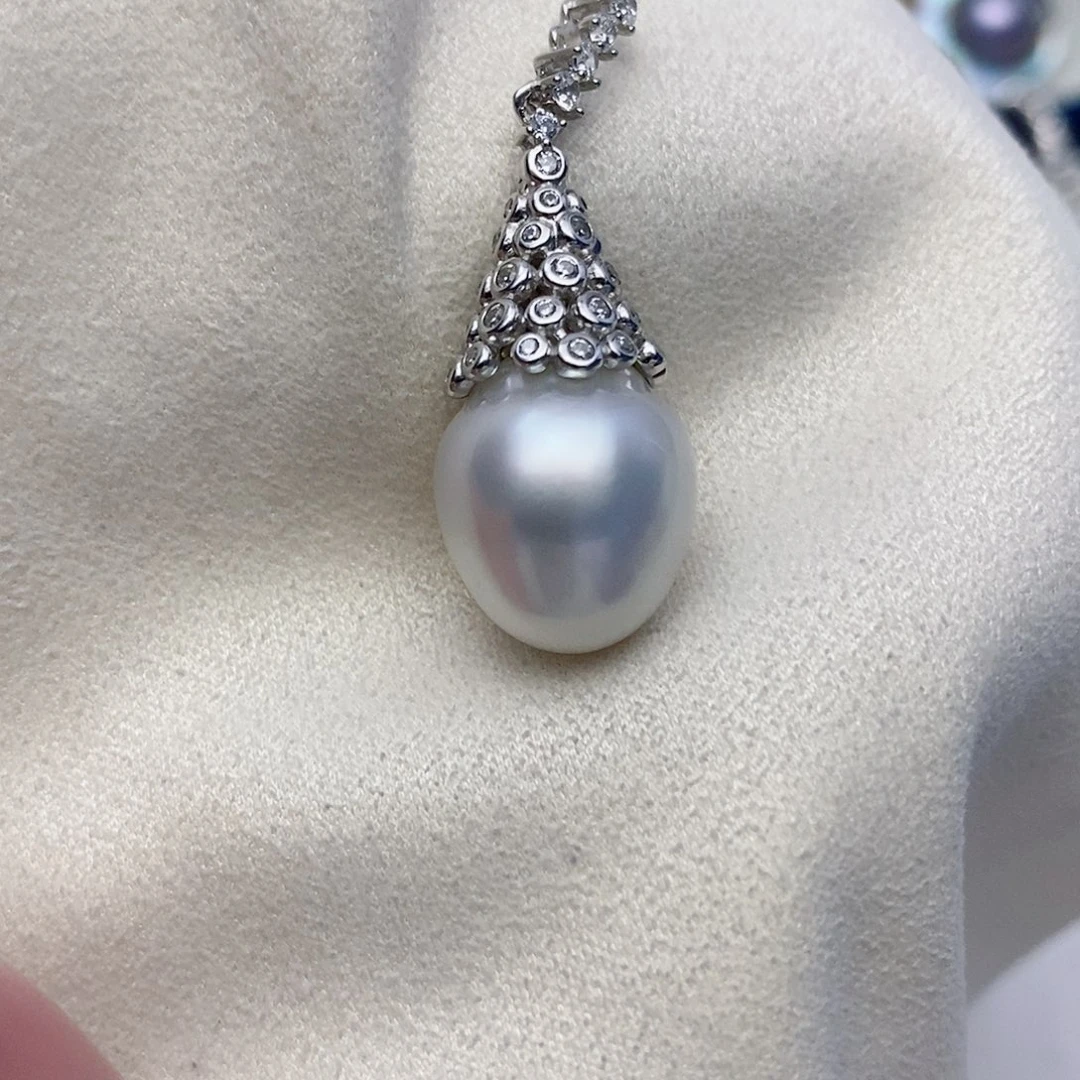 【闪购商品】海水珍珠颈饰银S925镶嵌59