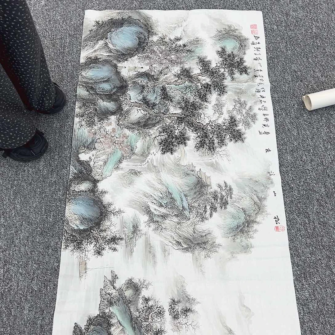国画纯手绘字画作品欣赏