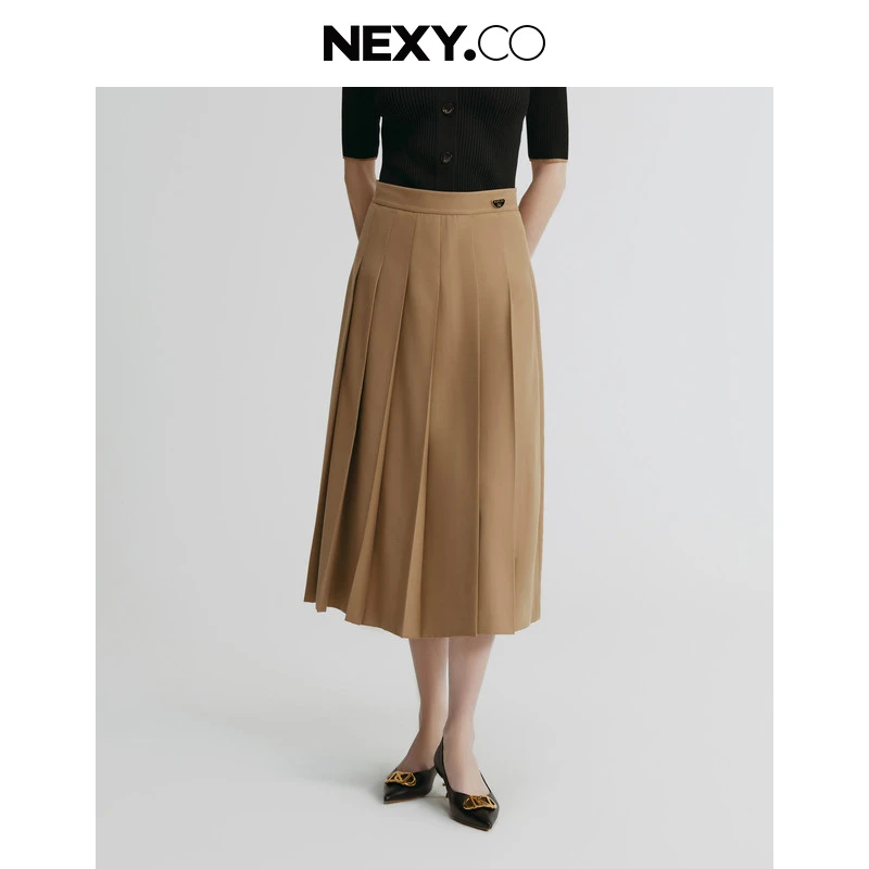 NEXY.CO/奈蔻气质时尚春秋新款半裙XW01522D5